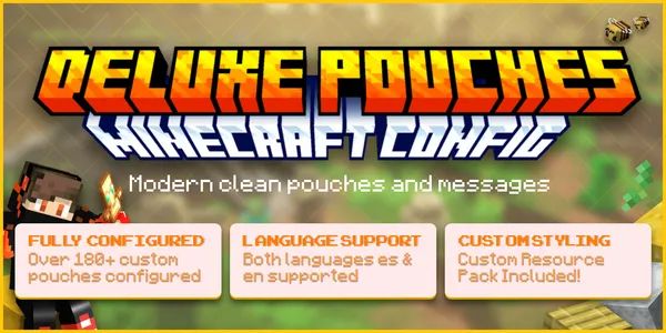 DeluxePouches Config | 180+ Pouches Premium Reward Pack