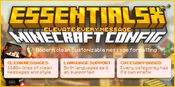 EssentialsX Messages Config | 1600+ Line Premium Minecraft Message Pack