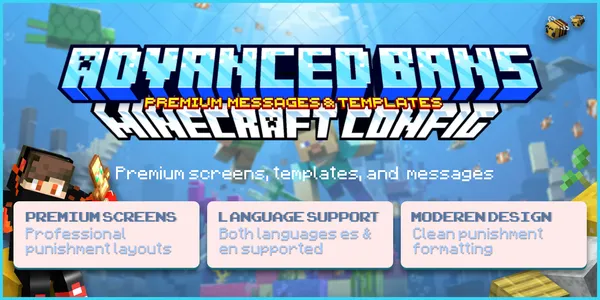 AdvancedBans Messages Config | Minecraft Punishment & Moderation Messages