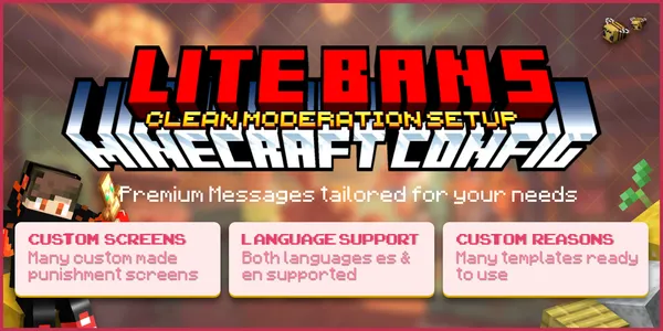 LiteBans Message Templates | Modern Minecraft Punishment Messages